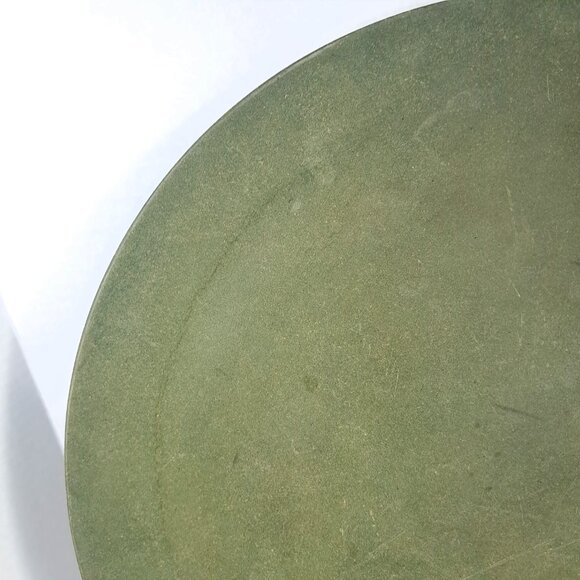 FLINTWOOD Serving Tray serving platter plate green Pasadena California Vintage - Picture 3 of 12